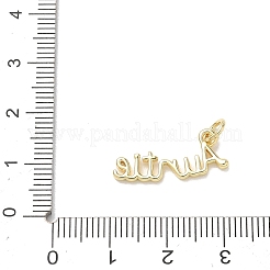 Pendente in ottone&nbsp;KK-E796-04B-G