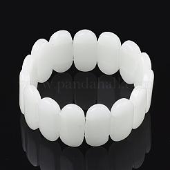 Bracciali sintetici in pietra stretch luminosa&nbsp;BJEW-S039-04