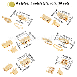 30 Satz 6 Stile 304 Edelstahl-Boxverschlüsse&nbsp;STAS-DC0009-61