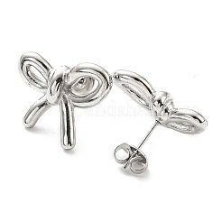 Boucles d'oreilles à tige en acier inoxydable 304 anti-ternissement&nbsp;LS-EJEW-B023-16P