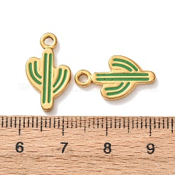 304 Edelstahl-Emaille-Anhänger&nbsp;STAS-K326-03G