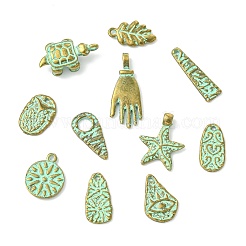 55 pz 11 stili pendenti in lega di stile tibetano&nbsp;FIND-CJ0006-87