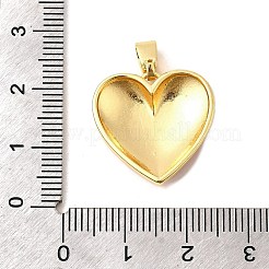 Pendentifs d'émail en laiton &nbsp;KK-I378-19G-B