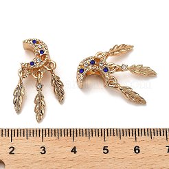 Legierung Rhinestone European Beads&nbsp;FIND-Q115-04G