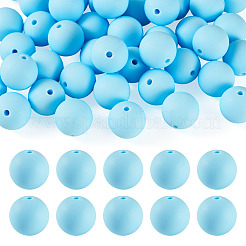 50 pz perline in silicone ecologico per uso alimentare&nbsp;SIL-TADJ0001-03J