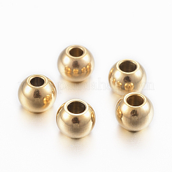 Ionenplattierung (IP) 304 Edelstahlperlen&nbsp;STAS-H394-10G