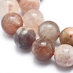 Sunstone naturale fili di perline&nbsp;G-D0001-05-10mm