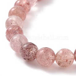 Braccialetti elastici con perline rotondi con pietre preziose miste naturali e sintetiche da 4 pz 4 set per le donne&nbsp;BJEW-JB09113