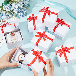 Cajas cuadradas de cartón para paquetes de relojes&nbsp;CON-WH0086-105B