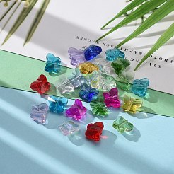 72 pz 12 colori perle di vetro birthstone&nbsp;RGLA-ZZ0001-04-8x10mm