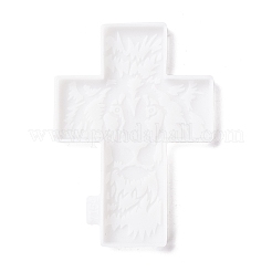 Kreuz mit Löwenmuster Cup Mat Silikonformen&nbsp;LS-DIY-M039-08