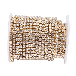 Chaînes en laiton avec strass&nbsp;CHC-T001-SS18-01C