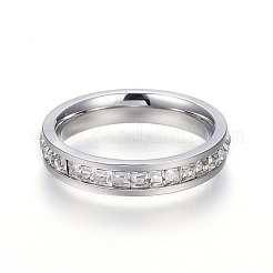 Fingerringe aus Edelstahl 304&nbsp;RJEW-G081-35P