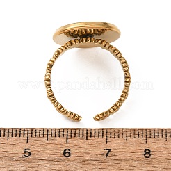 Composants de bague de manchette en acier inoxydable 304 à fleurs&nbsp;STAS-P454-05E-G
