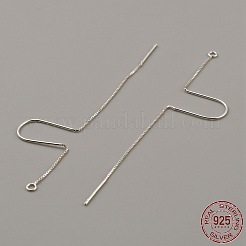 925 fornitura de arete de plata esterlina&nbsp;STER-WH20002-01