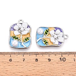 Gestell Legierung Emaille Anhänger&nbsp;ENAM-N065-06P