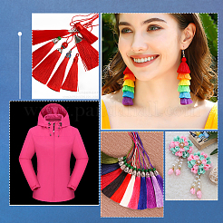 100 pièce 10 styles de cône de perles en alliage de style tibétain&nbsp;FIND-SP0001-68