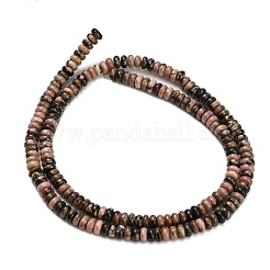 Natur Rhodonit Perlen Stränge&nbsp;G-L635-A26-4x2mm