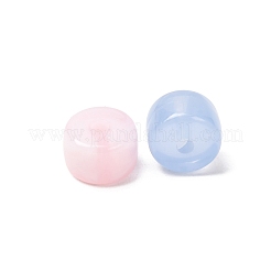 Perline acriliche bicolore effetto pietra preziosa&nbsp;X-AC-CBA7B05-33