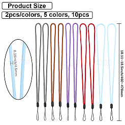 10 pz cinghie per cellulari in poliestere&nbsp;HJEW-GF0001-67B