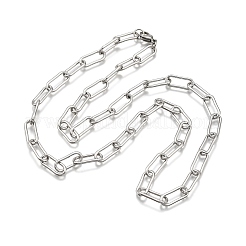 Chaînes à trombones en acier inoxydable 304 anti-ternissement&nbsp;STAS-I146-02P