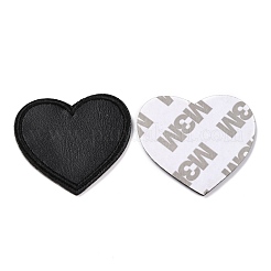 Computergesteuerte Stickerei Kunstleder selbstklebende Patches&nbsp;DIY-G031-01B