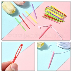 Plastica bambino maglia aghi per cucire maglieria punto croce&nbsp;TOOL-YW0001-78A
