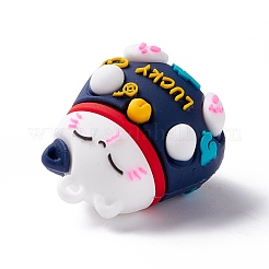 Ciondoli bambola gatto fortunato cartone animato in pvc&nbsp;KY-C008-12C
