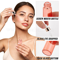Glas Aromatherapie Subpackage Flasche&nbsp;AJEW-GF0009-79