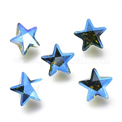 Zirkonia zeigte zurück Cabochons&nbsp;ZIRC-H108-01B-214SI