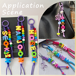 Kits de fabrication de porte-clés bricolage&nbsp;DIY-BM0001-44