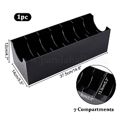 Porta organizer da cintura in acrilico con 7 scomparto&nbsp;ODIS-WH0038-119