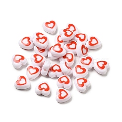Perle di smalto acrilico opaco&nbsp;OACR-P017-D01
