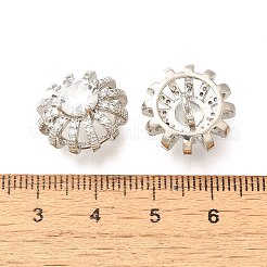 Pendentifs avec zircon cubiques à micro-pavés en laiton&nbsp;KK-M312-26P