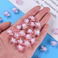 Perles en acrylique transparente&nbsp;TACR-S152-02A-703