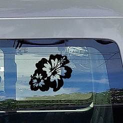 4 pièces 4 styles autocollants de voiture auto-adhésifs imperméables pour animaux de compagnie&nbsp;DIY-WH0308-225A-091