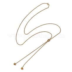 Lariat-Halsketten aus Edelstahl 304&nbsp;NJEW-JN05887
