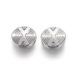 Placcatura ionica (ip) perle in acciaio inossidabile 304&nbsp;STAS-P240-01P