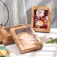 Geschenkboxen aus Papier mit Marmorstrukturmuster&nbsp;CON-BC0006-24A