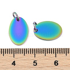 Dijes de etiqueta en blanco estampados en acero inoxidable 304 con recubrimiento iónico (IP)&nbsp;LS-STAS-I311-34RC