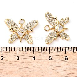 Gestell Messing micro ebnen Zirkonia Anhänger&nbsp;KK-M280-13G-01