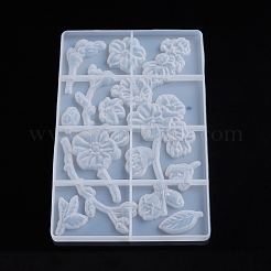 Blumenformen aus Silikon zum Selbermachen&nbsp;DIY-WH0163-98P