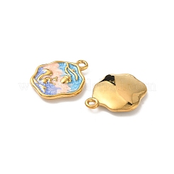 Pendentifs en acier inoxydable 304 émaillés&nbsp;STAS-I346-03G