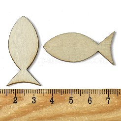 100 Stück Holzcabochons&nbsp;WOOD-G020-03