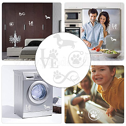 8 Blatt 4 Stil Unendlichkeit Liebe & Vogel Laser Stil Kunststoff selbstklebende Autoaufkleber&nbsp;STIC-GF0001-04C