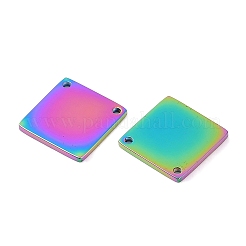 Ionenplattierung (IP) 304 Edelstahl-Stanz-Leeranhänger&nbsp;STAS-I311-16A-RC