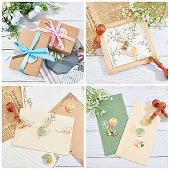 Kit di particelle di ceralacca per timbro con sigillo retrò&nbsp;DIY-CP0003-60J
