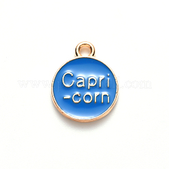 Pendentifs d'émail en alliage&nbsp;X-ENAM-S124-01B-02E