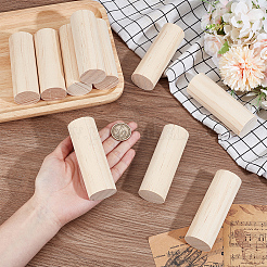 Bâton rond en bois&nbsp;WOOD-WH0029-154D