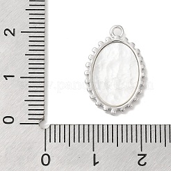Pendentifs en laiton pavé de coquille&nbsp;KK-Z073-28P